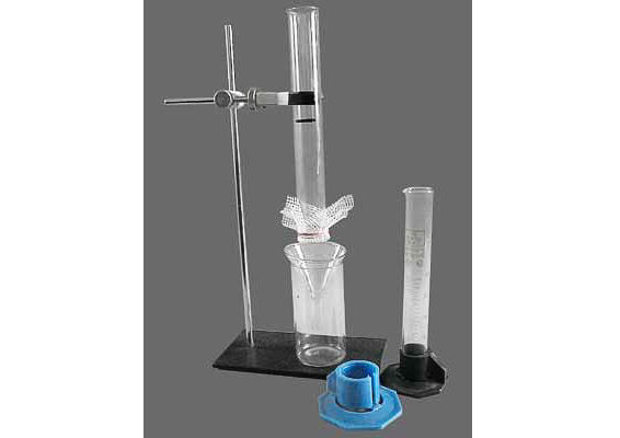 Прибор для демонстрации водных свойств почвы