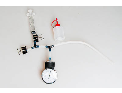 Лабораторный набор "Исследование изопроцессов в газах" (с манометром)